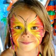 Maquillage-papillon-pour vos fetes d enfants